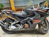 Ebony Black Bajaj Pulsar RS 200 ABS