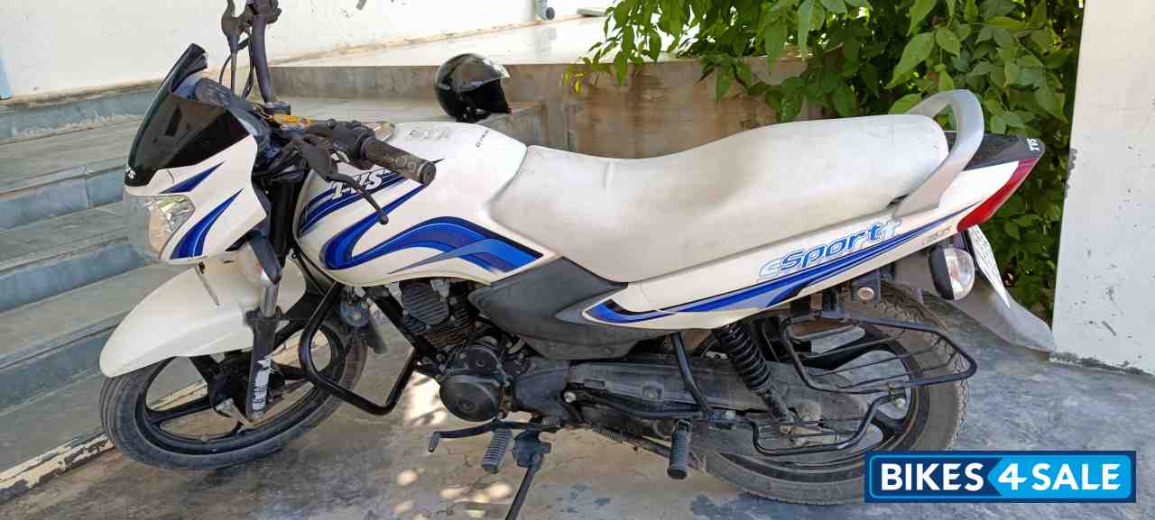 White TVS Sport