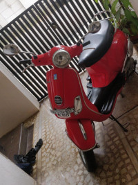 Red Piaggio Vespa