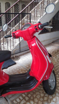 Red Piaggio Vespa