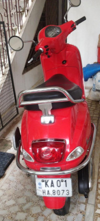 Red Piaggio Vespa