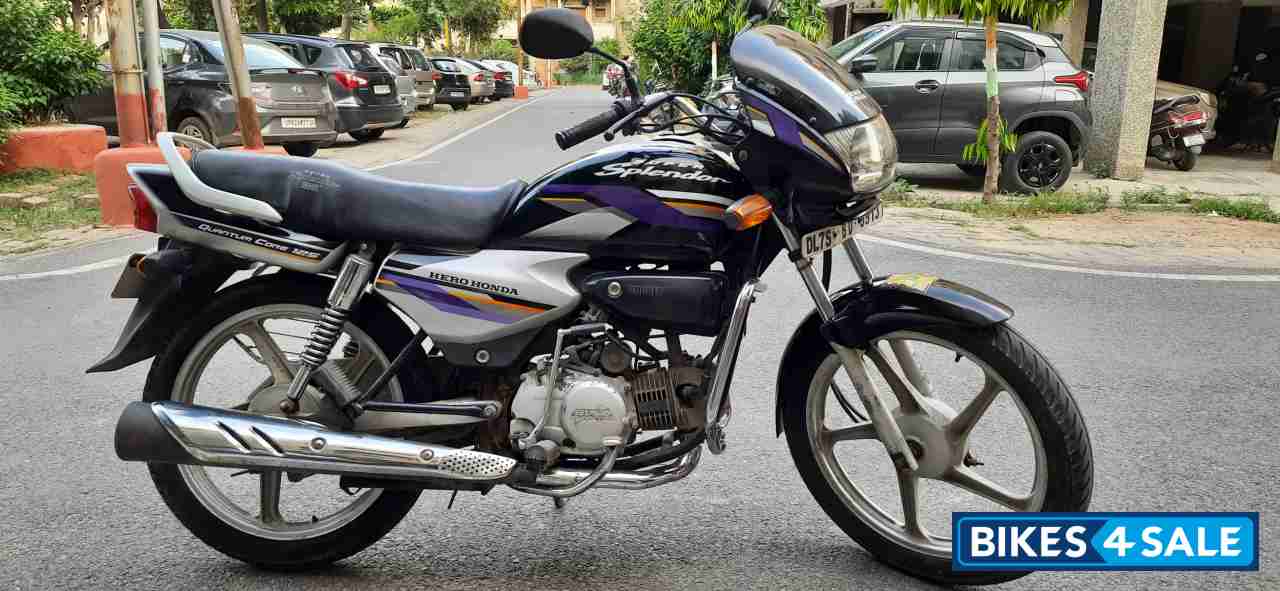 Blue&black Hero Super Splendor