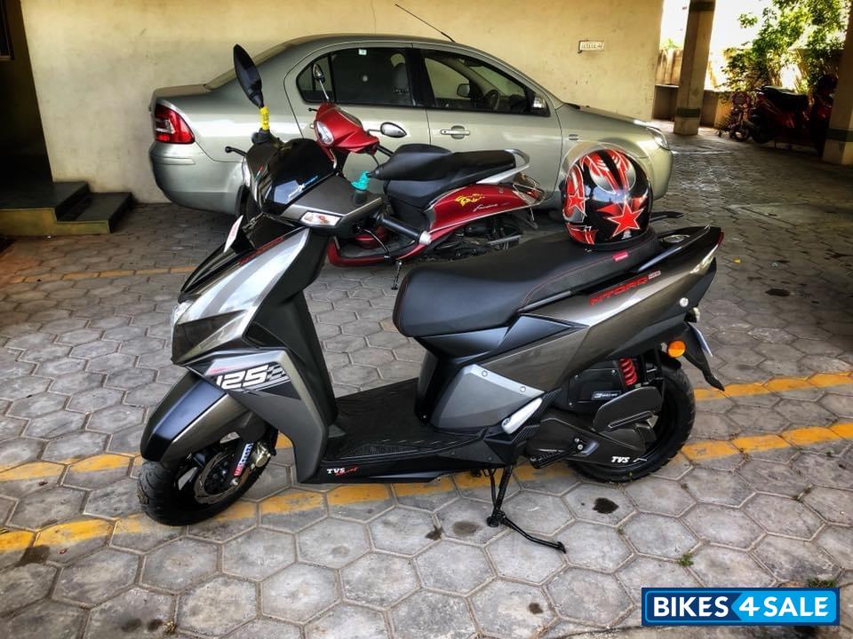 Grey TVS NTORQ 125