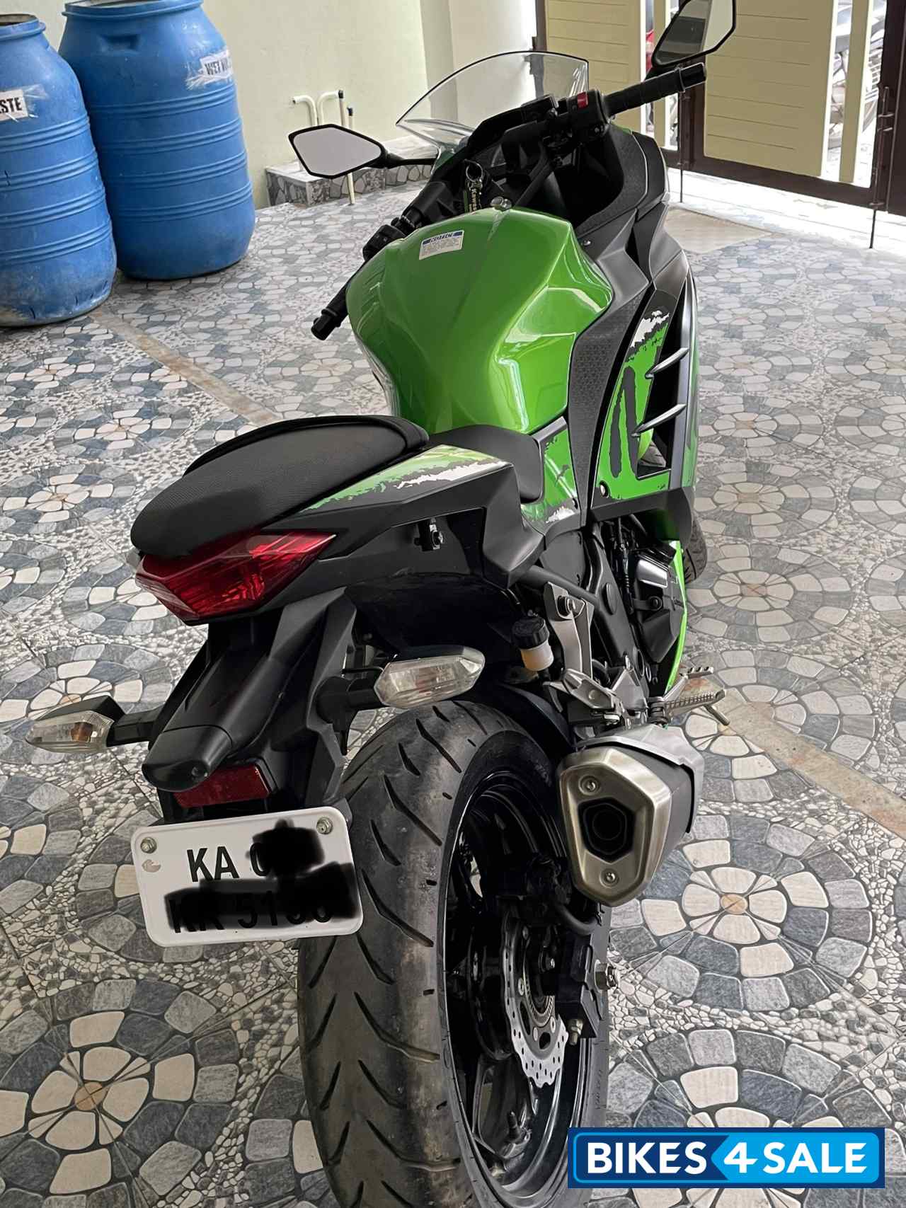 Candy Green Kawasaki Ninja 300R