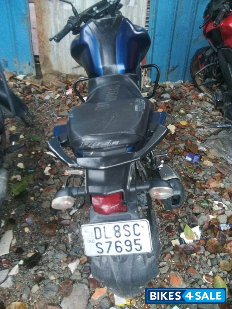 Purple Yamaha FZ-S FI V3