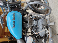 Blue Royal Enfield Thunderbird X 500