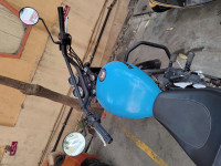 Blue Royal Enfield Thunderbird X 500