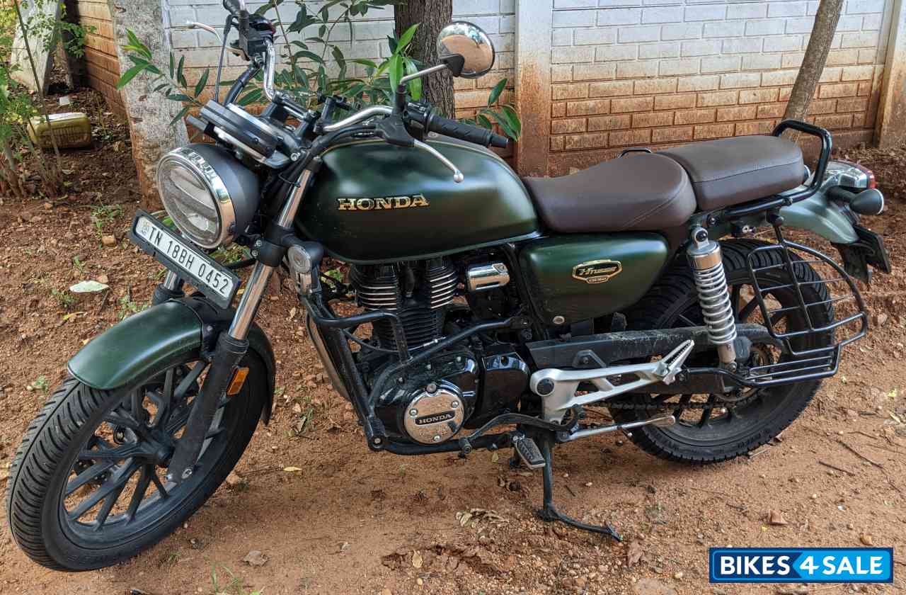 Matte Green Honda Hness Anniversary Edition