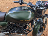 Matte Green Honda Hness Anniversary Edition