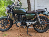 Matte Green Honda Hness Anniversary Edition