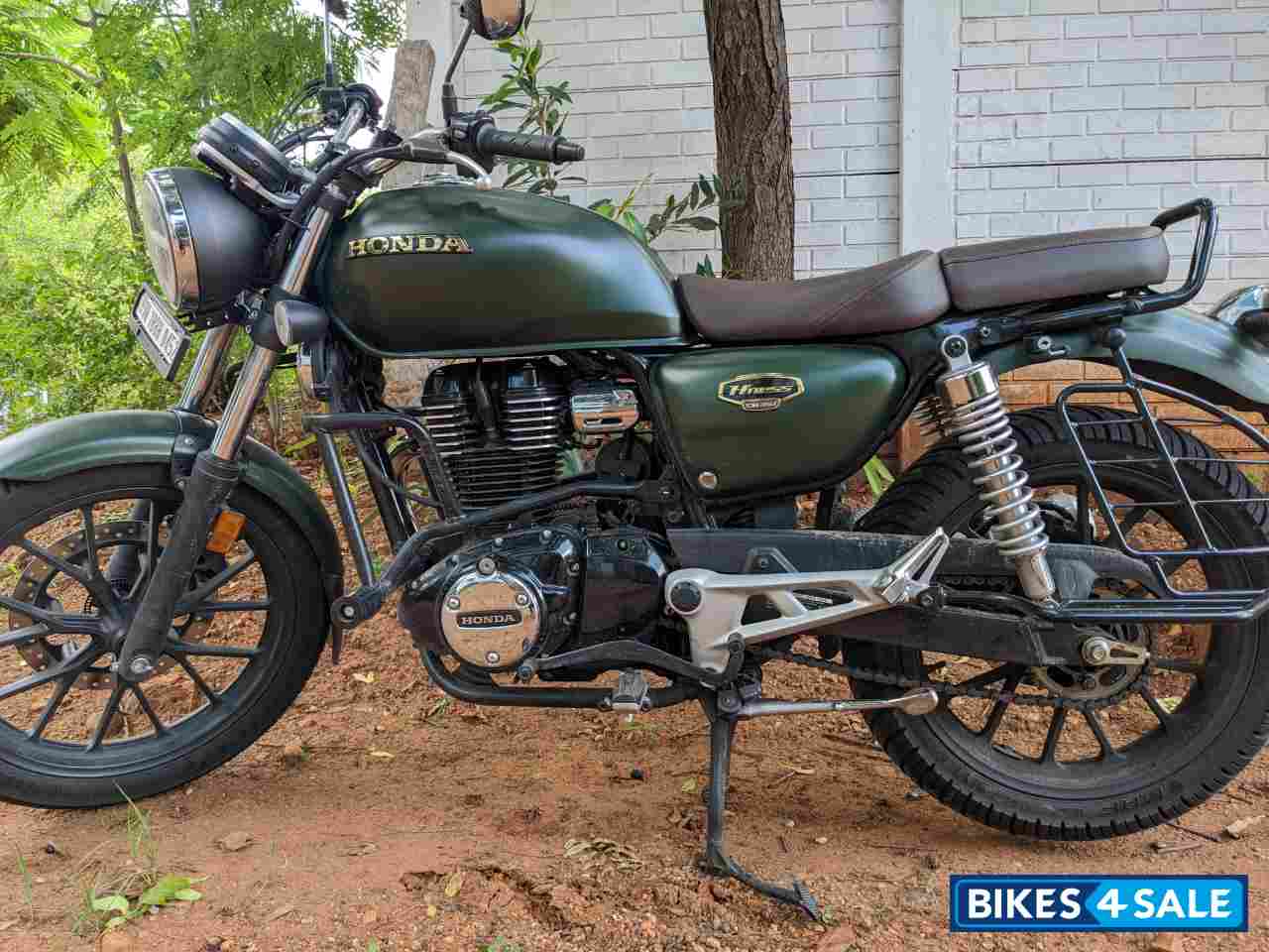 Matte Green Honda Hness Anniversary Edition