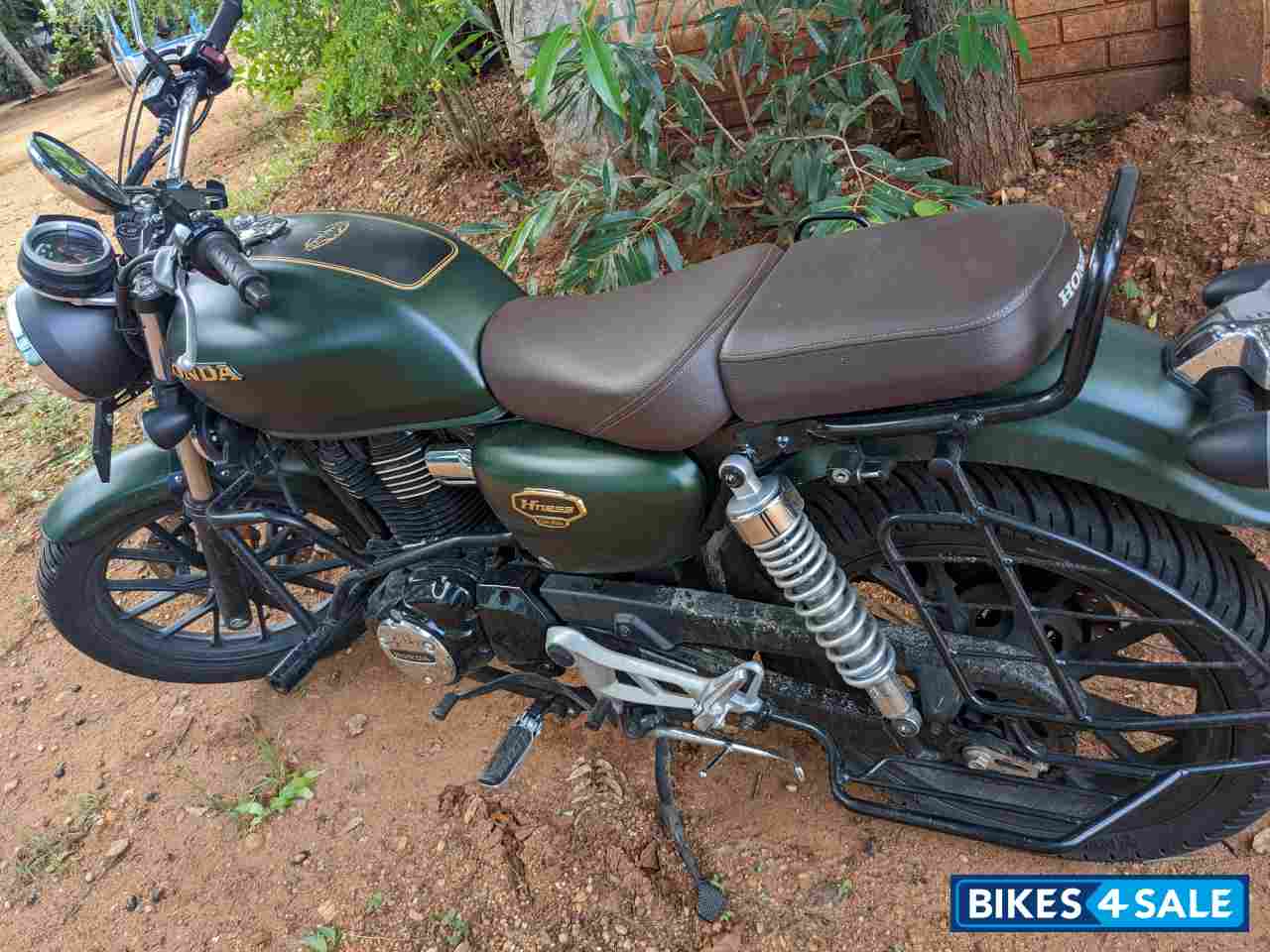 Matte Green Honda Hness Anniversary Edition