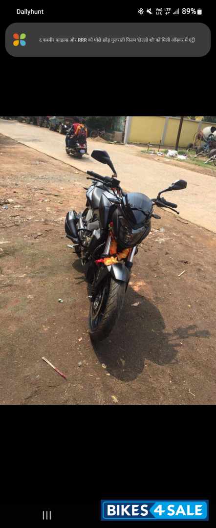 Black Bajaj Dominar 400 ABS 2017