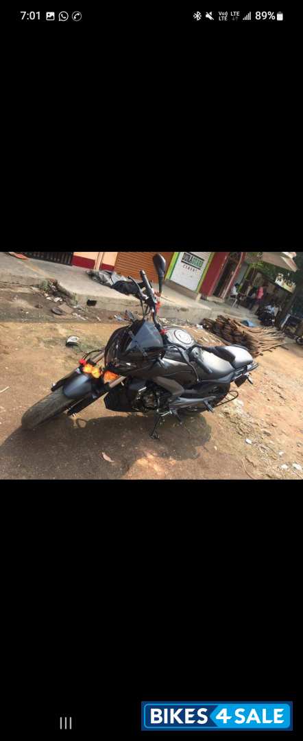 Black Bajaj Dominar 400 ABS 2017
