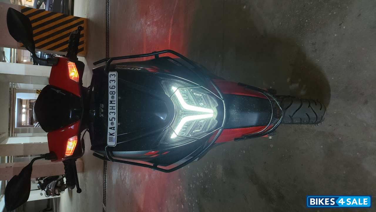 Black And Red TVS NTORQ 125 Race Edition BS6
