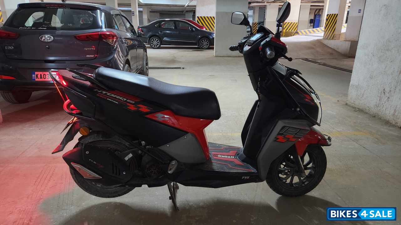 Black And Red TVS NTORQ 125 Race Edition BS6