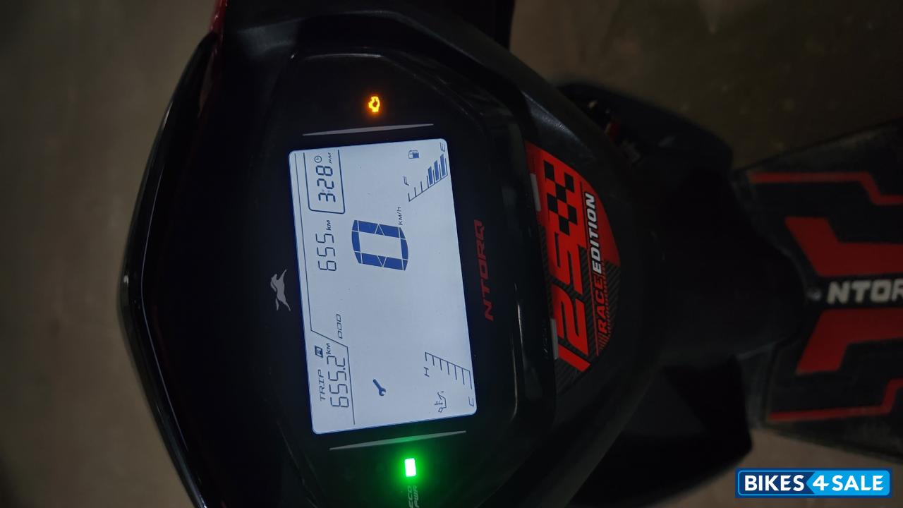 Black And Red TVS NTORQ 125 Race Edition BS6