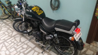 Matte Black Royal Enfield Thunderbird