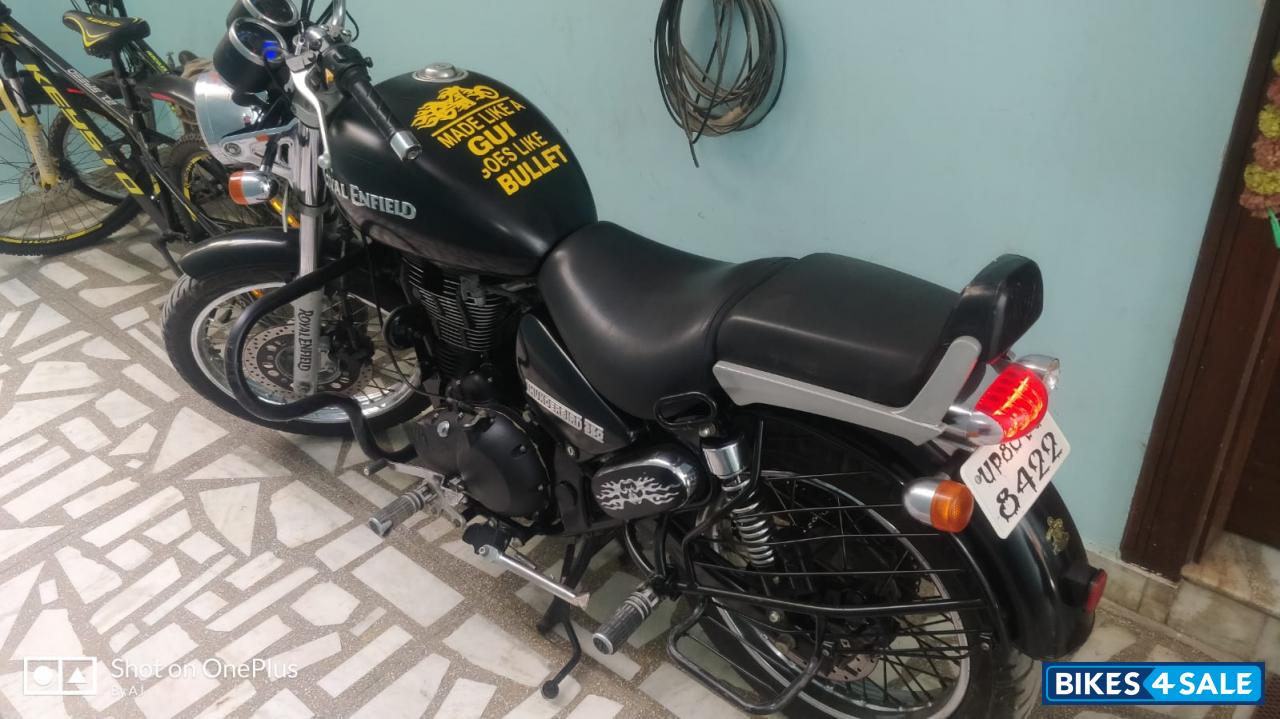 Matte Black Royal Enfield Thunderbird