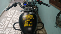 Matte Black Royal Enfield Thunderbird