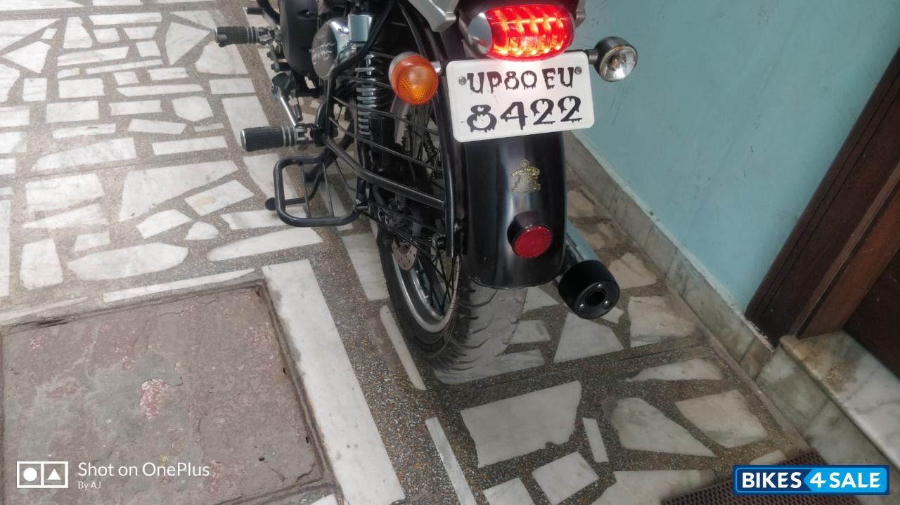 Matte Black Royal Enfield Thunderbird