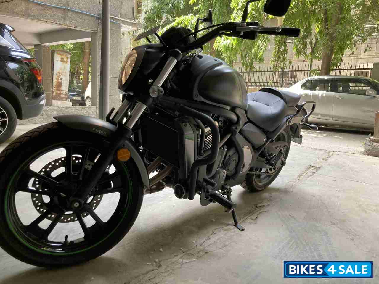 Matte Grey Kawasaki 2022 Vulcan S BS6