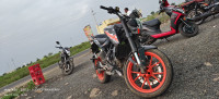 Black And Red KTM Duke 200