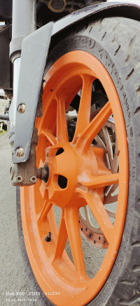 Black And Red KTM Duke 200