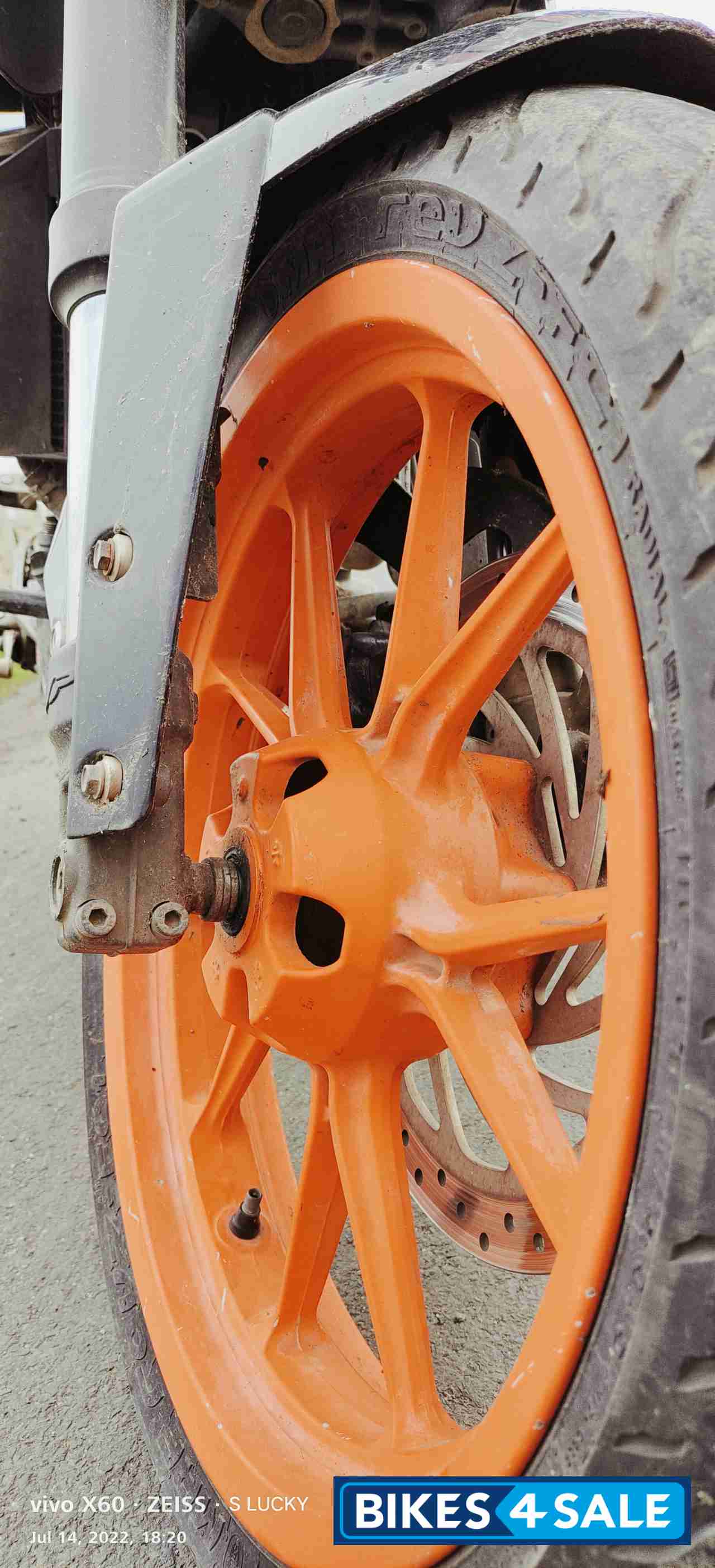 Black And Red KTM Duke 200