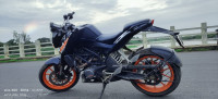 Black And Red KTM Duke 200