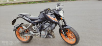 Black And Red KTM Duke 200