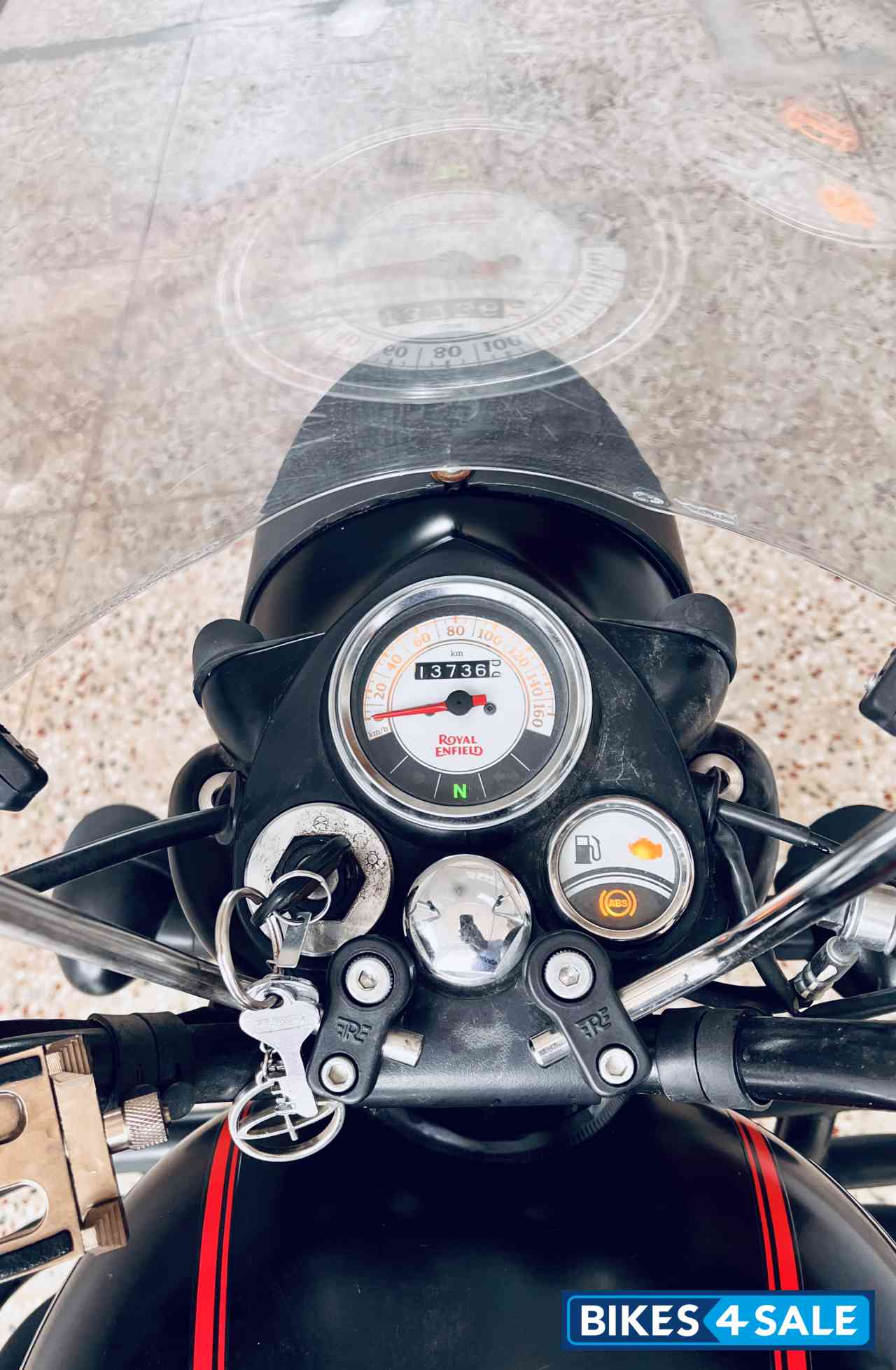 Black Royal Enfield Classic Stealth Black