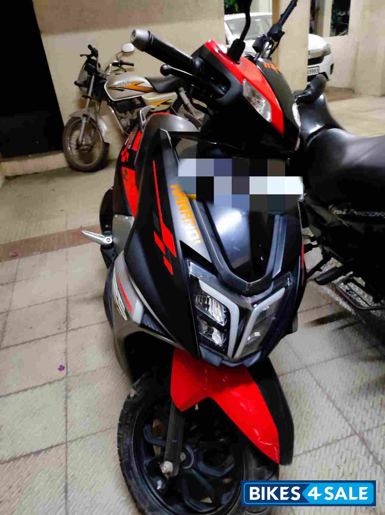Black And Red TVS NTORQ 125 Race Edition BS6