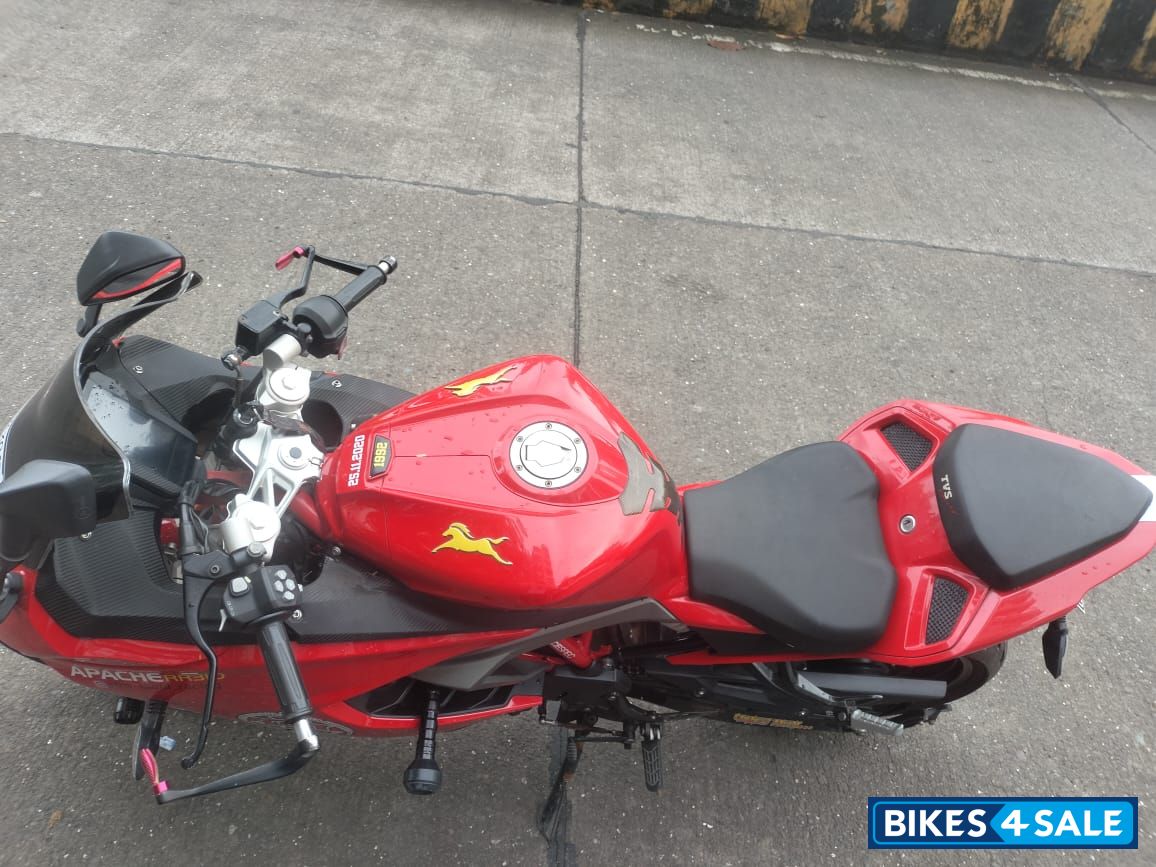 Red TVS Apache RR 310 2020