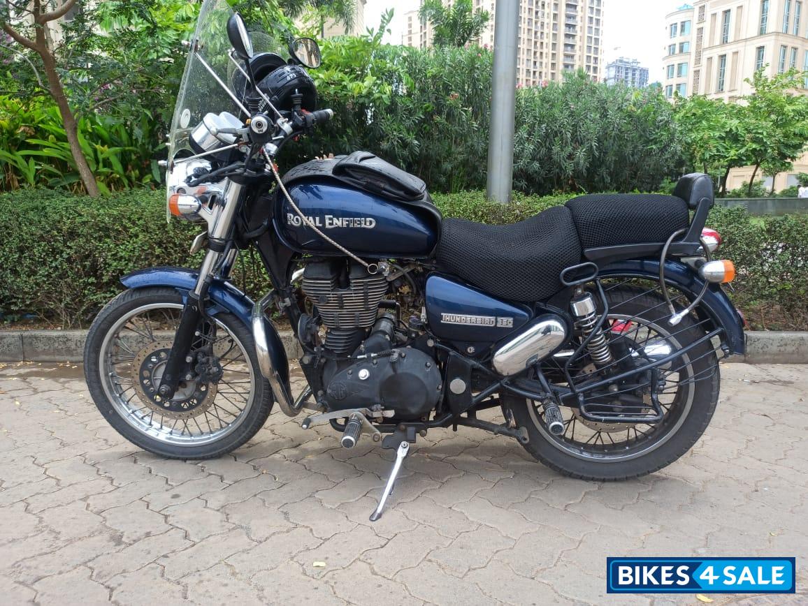 Blue Royal Enfield Thunderbird TwinSpark 350
