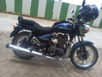 Blue Royal Enfield Thunderbird TwinSpark 350