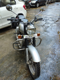 Silver Royal Enfield Classic 350
