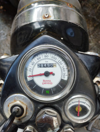Silver Royal Enfield Classic 350
