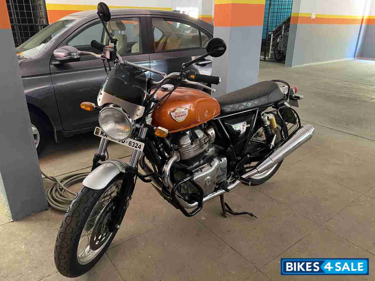 Orange Crush Royal Enfield Interceptor 650 Twin