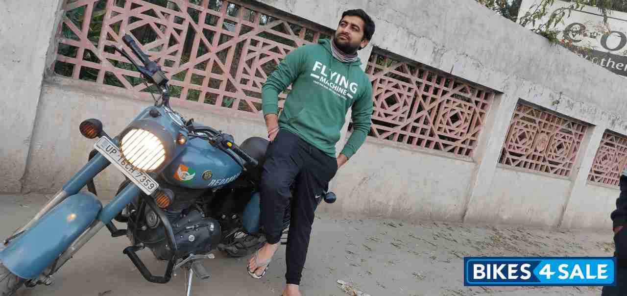 Royal Enfield Classic Signals Airborne Blue