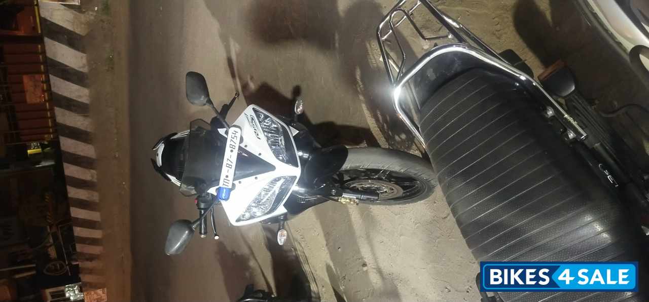 White And Blue Yamaha YZF R15 S