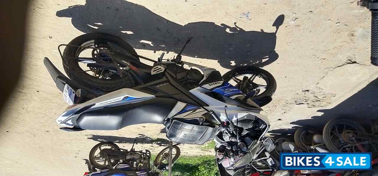 White And Blue Yamaha YZF R15 S