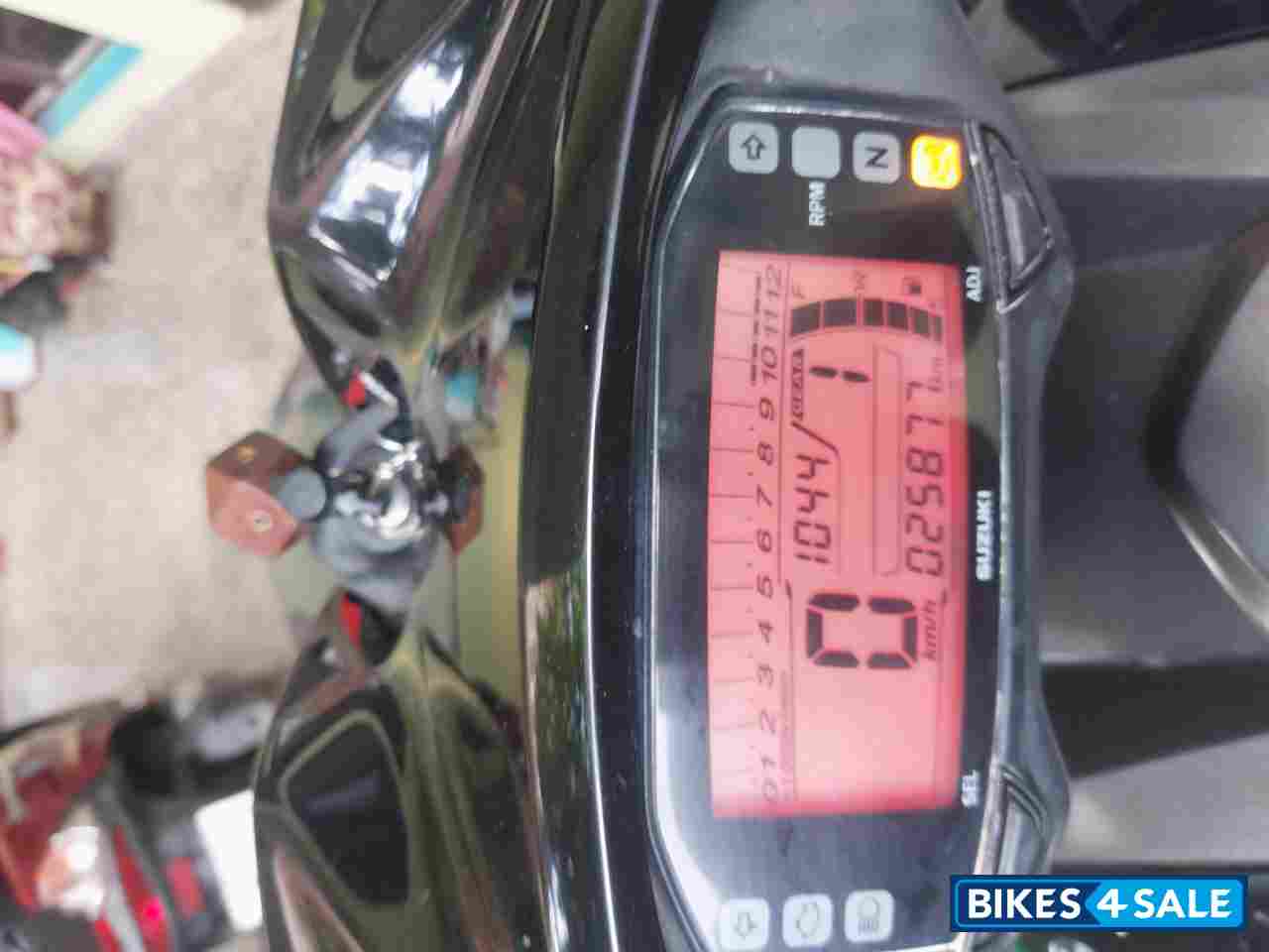 Black Suzuki Intruder 150 FI