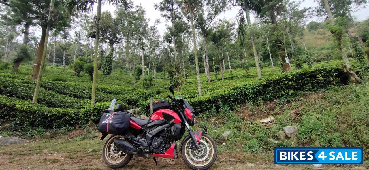 Red Bajaj Dominar 400 ABS BS6