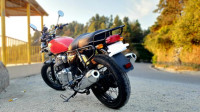 Red Royal Enfield Interceptor 650 Twin