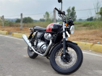 Red Royal Enfield Interceptor 650 Twin
