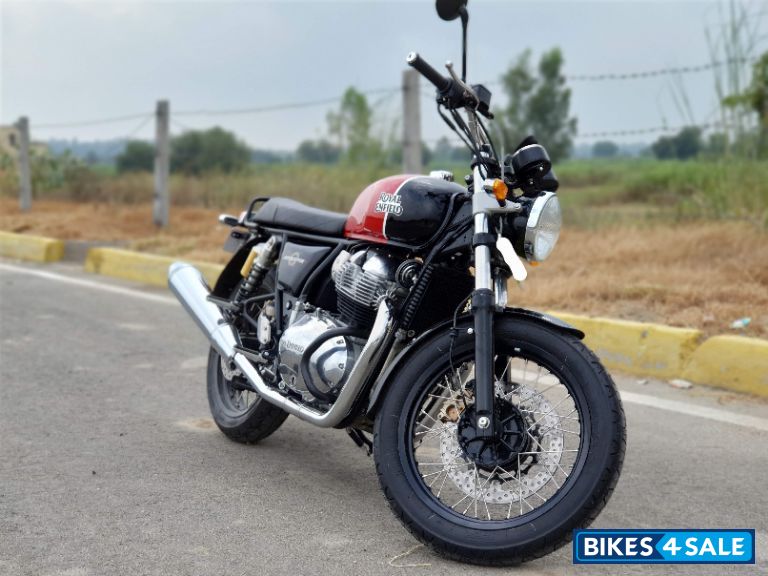 Red Royal Enfield Interceptor 650 Twin