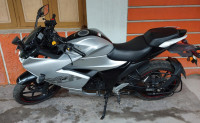Silver Body Suzuki Gixxer SF
