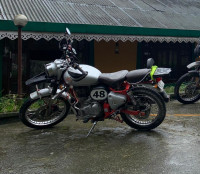 Red-grey Royal Enfield Bullet Trials Works Replica 350