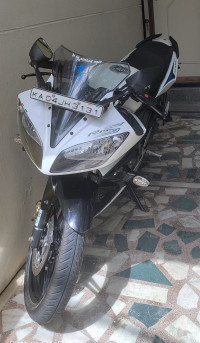 White And Blue Yamaha YZF R15 S
